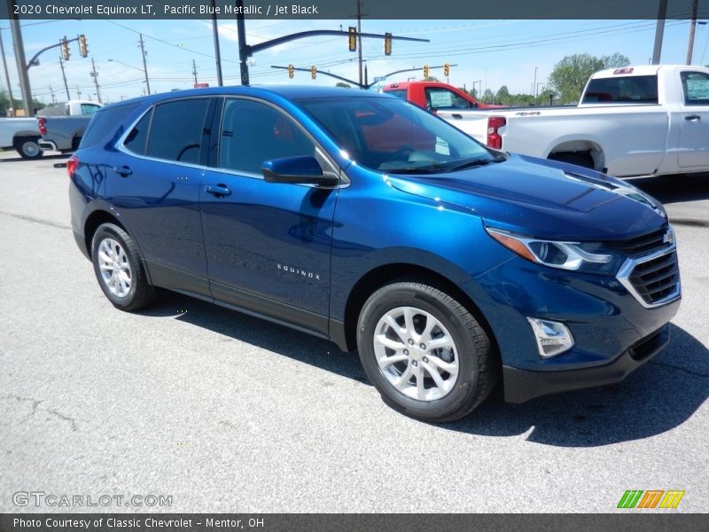 Pacific Blue Metallic / Jet Black 2020 Chevrolet Equinox LT