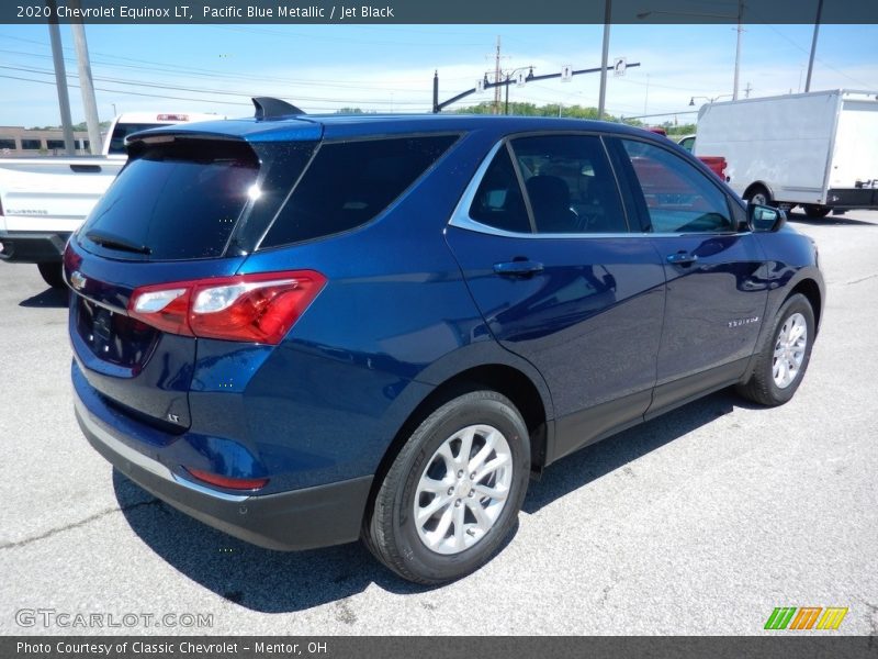 Pacific Blue Metallic / Jet Black 2020 Chevrolet Equinox LT