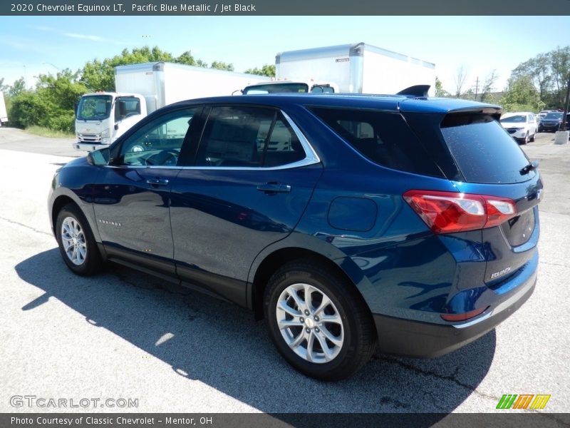 Pacific Blue Metallic / Jet Black 2020 Chevrolet Equinox LT