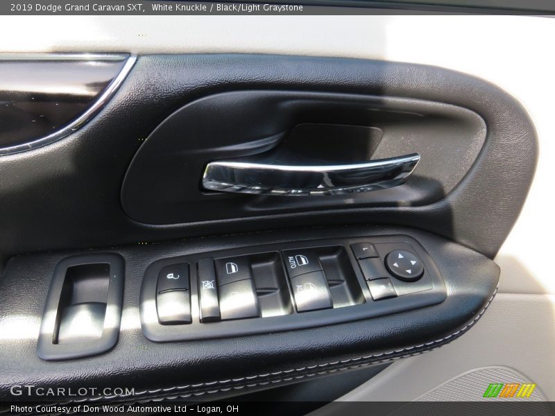 White Knuckle / Black/Light Graystone 2019 Dodge Grand Caravan SXT