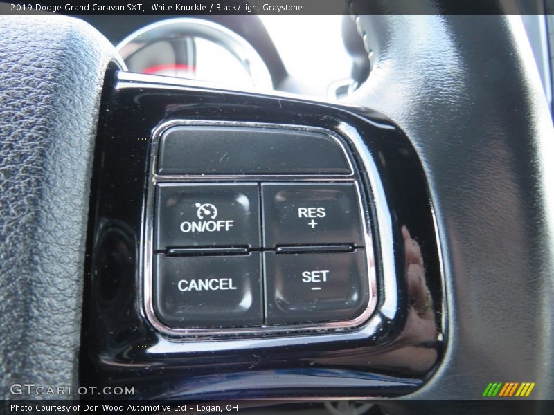 White Knuckle / Black/Light Graystone 2019 Dodge Grand Caravan SXT