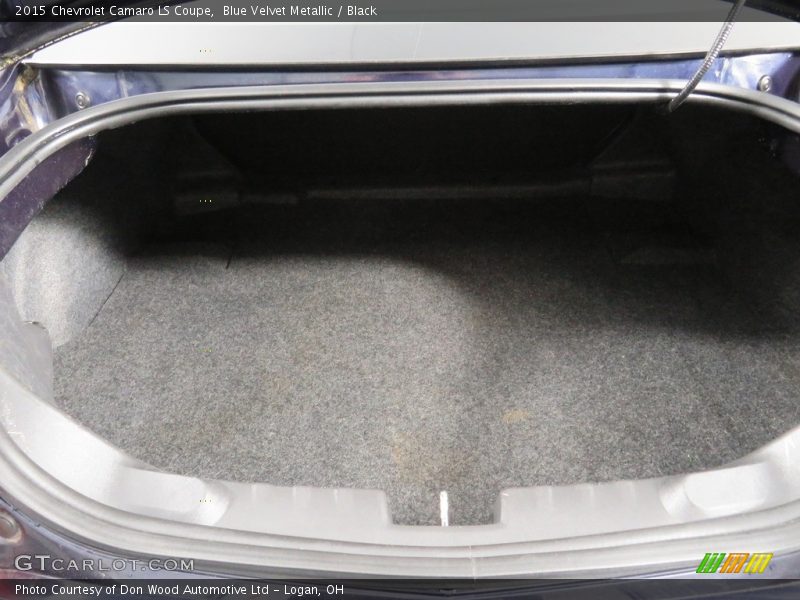 Blue Velvet Metallic / Black 2015 Chevrolet Camaro LS Coupe