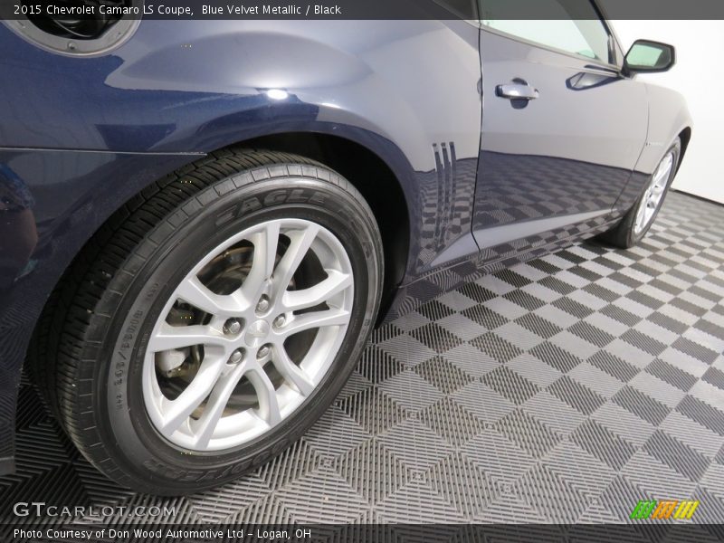 Blue Velvet Metallic / Black 2015 Chevrolet Camaro LS Coupe