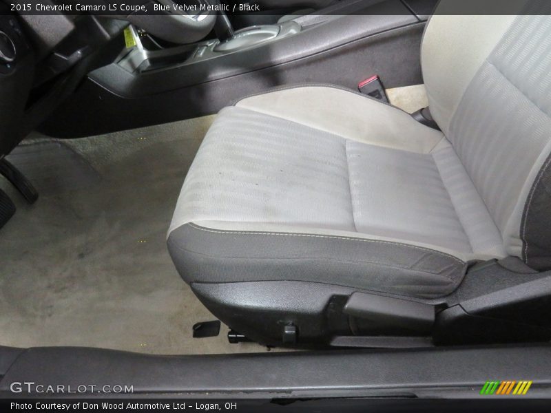 Blue Velvet Metallic / Black 2015 Chevrolet Camaro LS Coupe