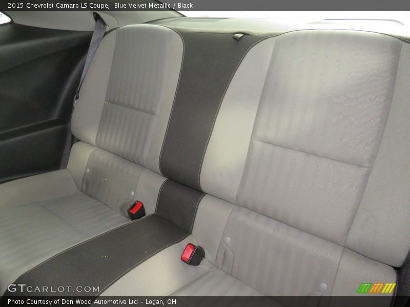 Blue Velvet Metallic / Black 2015 Chevrolet Camaro LS Coupe