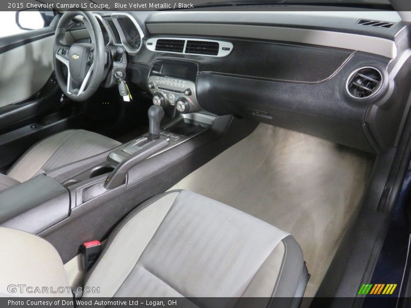 Blue Velvet Metallic / Black 2015 Chevrolet Camaro LS Coupe