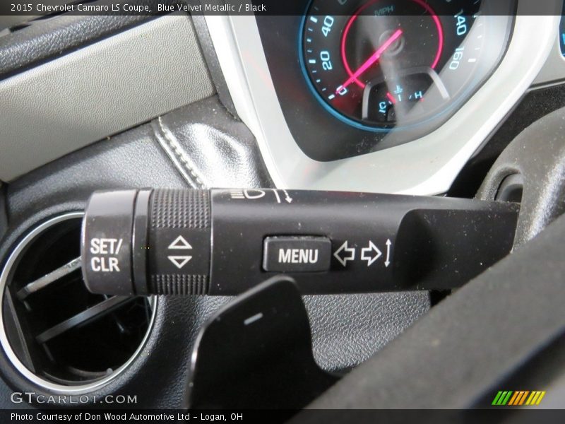 Blue Velvet Metallic / Black 2015 Chevrolet Camaro LS Coupe