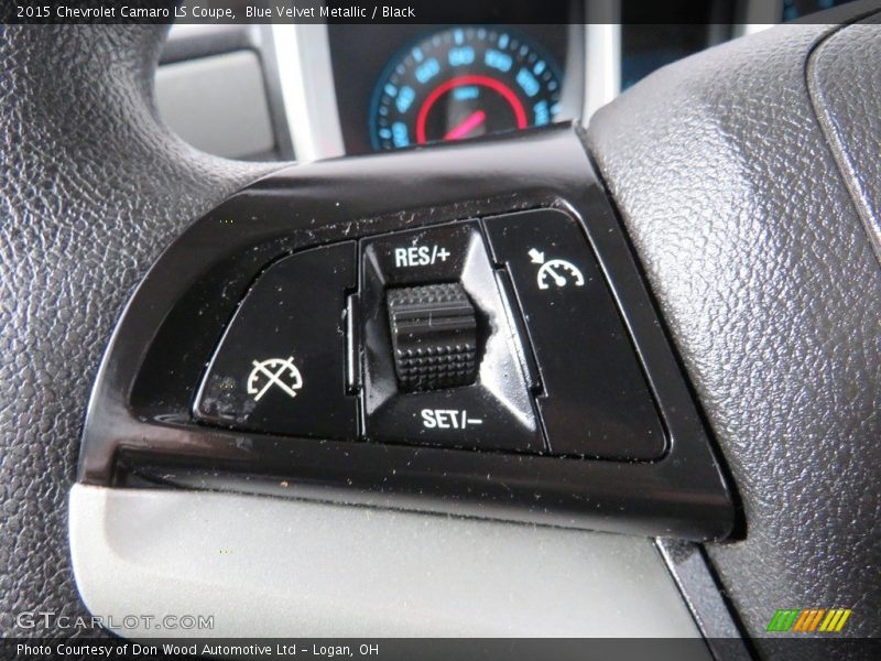 Blue Velvet Metallic / Black 2015 Chevrolet Camaro LS Coupe