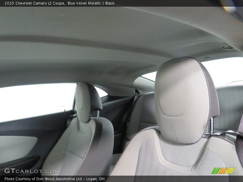 Blue Velvet Metallic / Black 2015 Chevrolet Camaro LS Coupe
