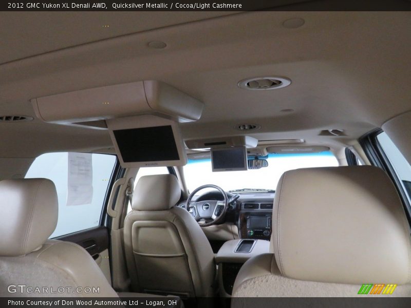 Quicksilver Metallic / Cocoa/Light Cashmere 2012 GMC Yukon XL Denali AWD