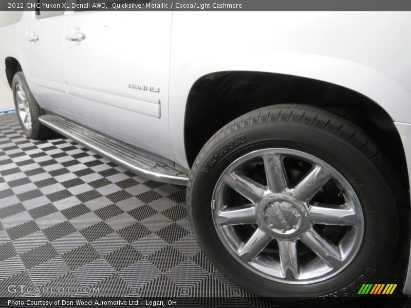 Quicksilver Metallic / Cocoa/Light Cashmere 2012 GMC Yukon XL Denali AWD
