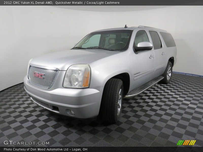 Quicksilver Metallic / Cocoa/Light Cashmere 2012 GMC Yukon XL Denali AWD