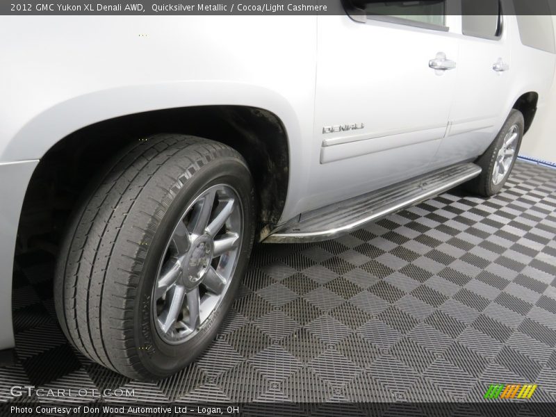Quicksilver Metallic / Cocoa/Light Cashmere 2012 GMC Yukon XL Denali AWD