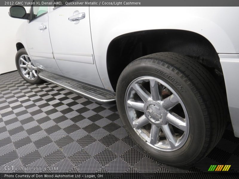 Quicksilver Metallic / Cocoa/Light Cashmere 2012 GMC Yukon XL Denali AWD