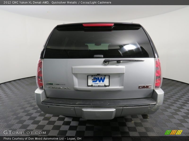 Quicksilver Metallic / Cocoa/Light Cashmere 2012 GMC Yukon XL Denali AWD