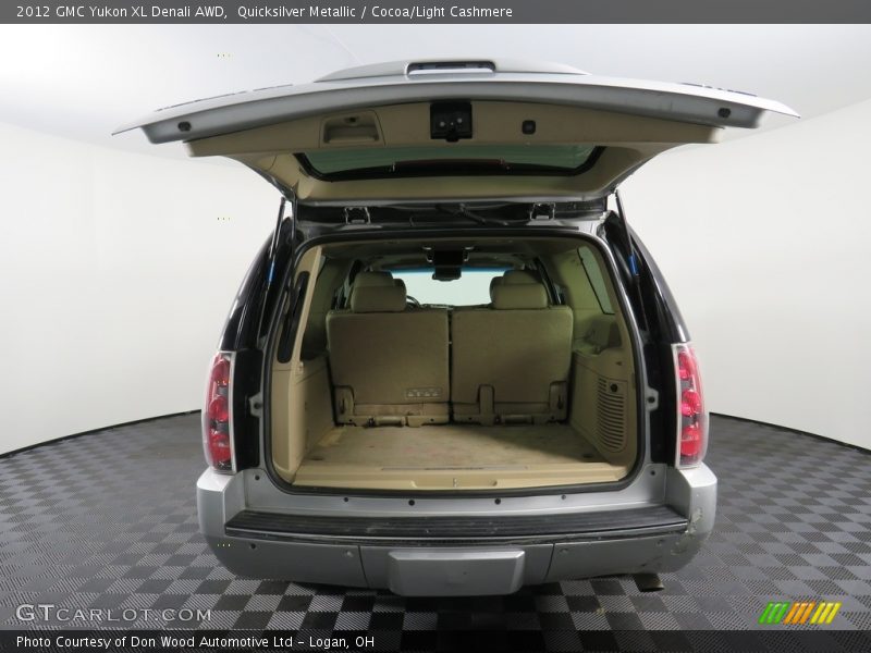 Quicksilver Metallic / Cocoa/Light Cashmere 2012 GMC Yukon XL Denali AWD