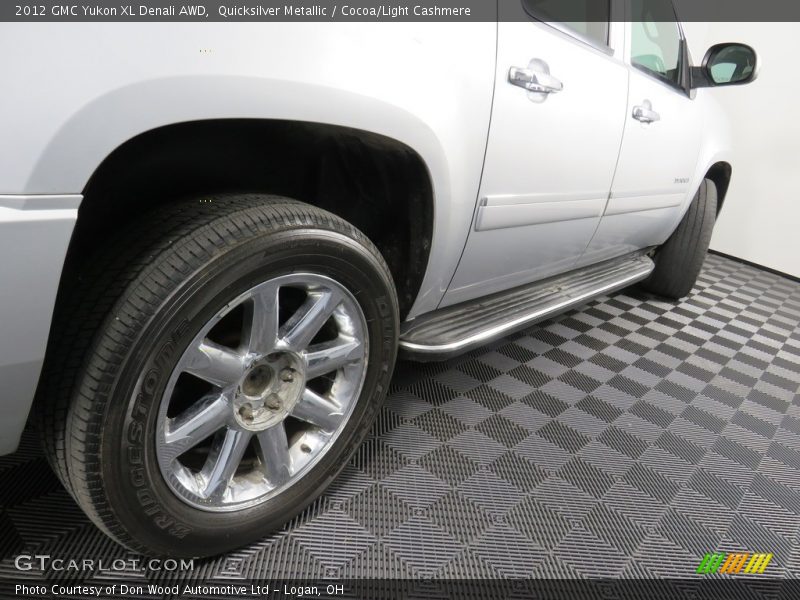 Quicksilver Metallic / Cocoa/Light Cashmere 2012 GMC Yukon XL Denali AWD