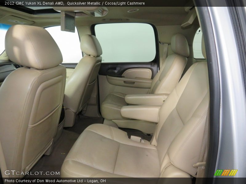 Quicksilver Metallic / Cocoa/Light Cashmere 2012 GMC Yukon XL Denali AWD