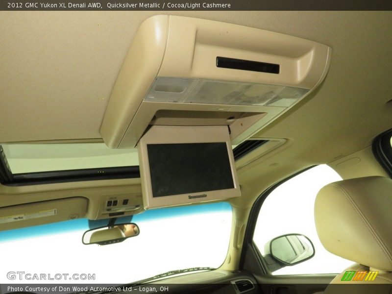 Quicksilver Metallic / Cocoa/Light Cashmere 2012 GMC Yukon XL Denali AWD
