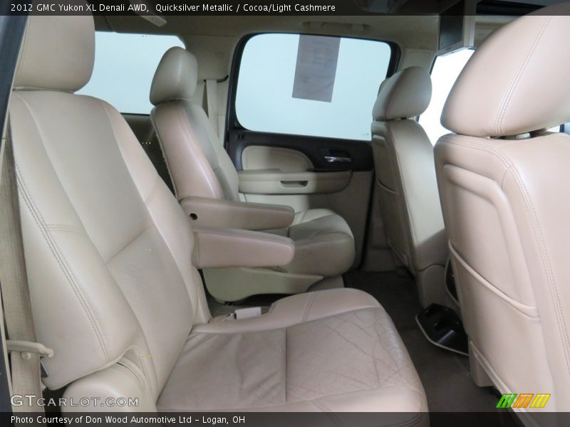Quicksilver Metallic / Cocoa/Light Cashmere 2012 GMC Yukon XL Denali AWD