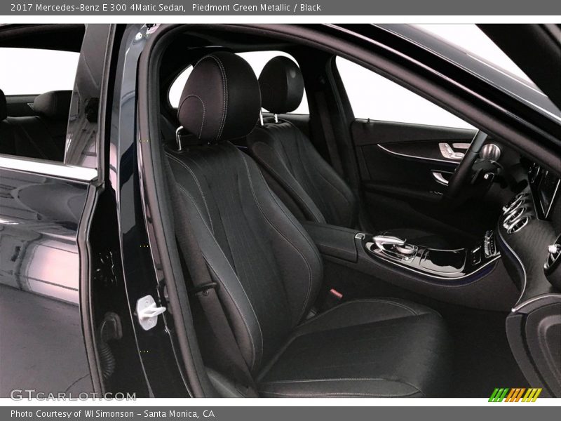 Piedmont Green Metallic / Black 2017 Mercedes-Benz E 300 4Matic Sedan
