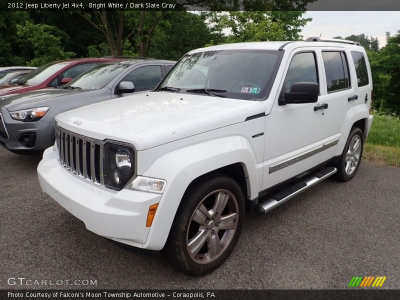 Bright White / Dark Slate Gray 2012 Jeep Liberty Jet 4x4