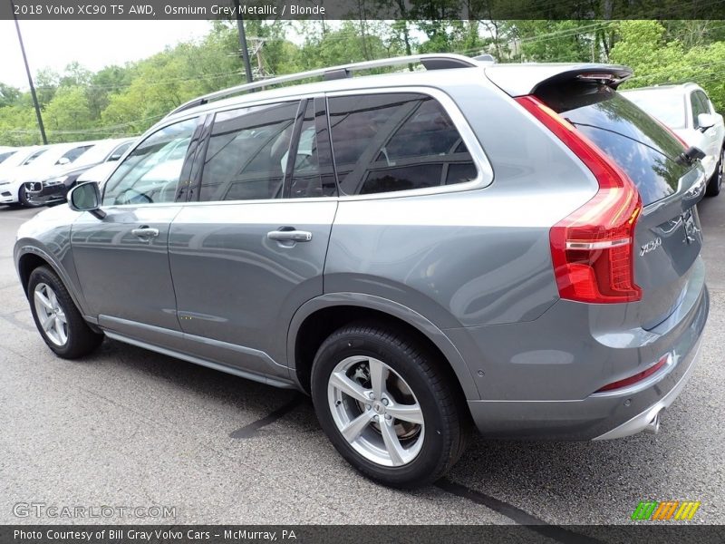 Osmium Grey Metallic / Blonde 2018 Volvo XC90 T5 AWD