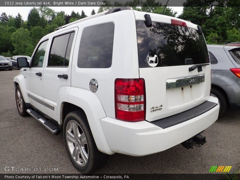 Bright White / Dark Slate Gray 2012 Jeep Liberty Jet 4x4
