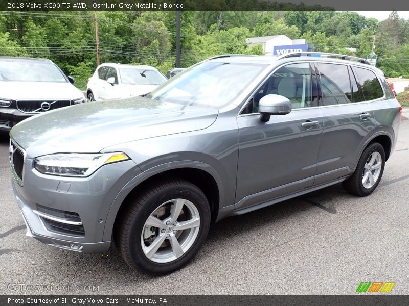 Osmium Grey Metallic / Blonde 2018 Volvo XC90 T5 AWD