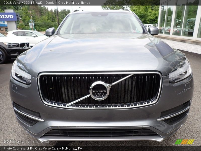 Osmium Grey Metallic / Blonde 2018 Volvo XC90 T5 AWD