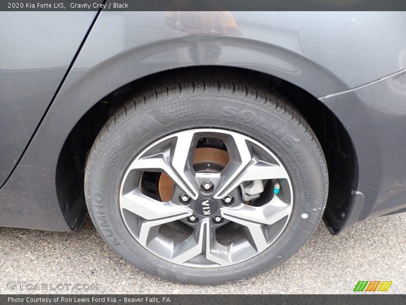 Gravity Grey / Black 2020 Kia Forte LXS