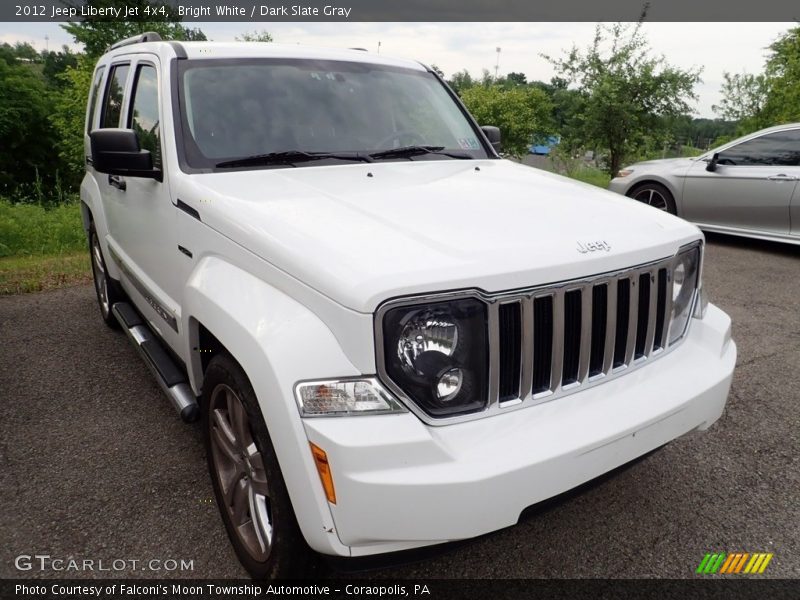 Bright White / Dark Slate Gray 2012 Jeep Liberty Jet 4x4