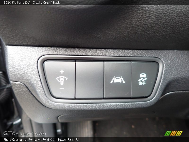 Gravity Grey / Black 2020 Kia Forte LXS