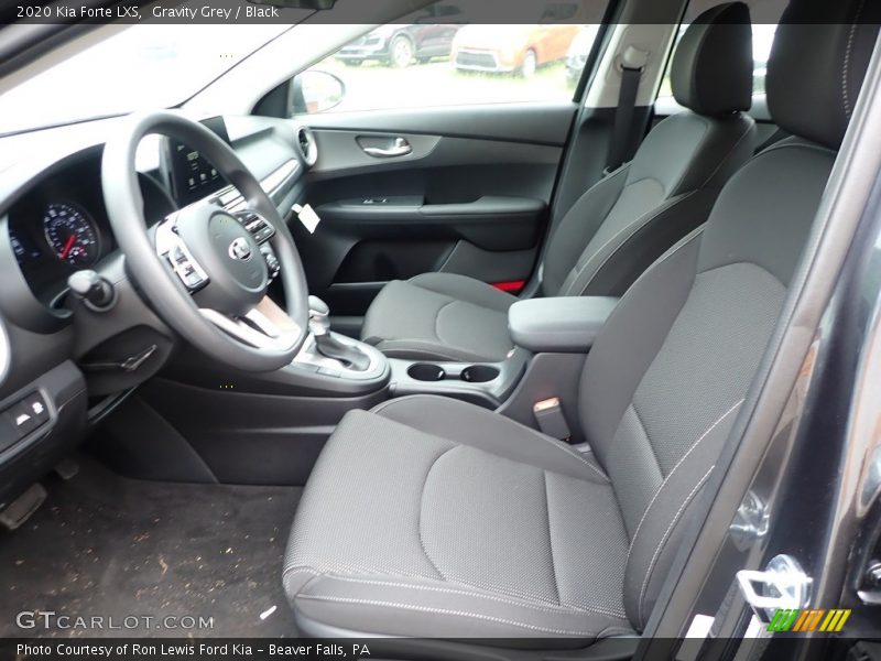 Gravity Grey / Black 2020 Kia Forte LXS