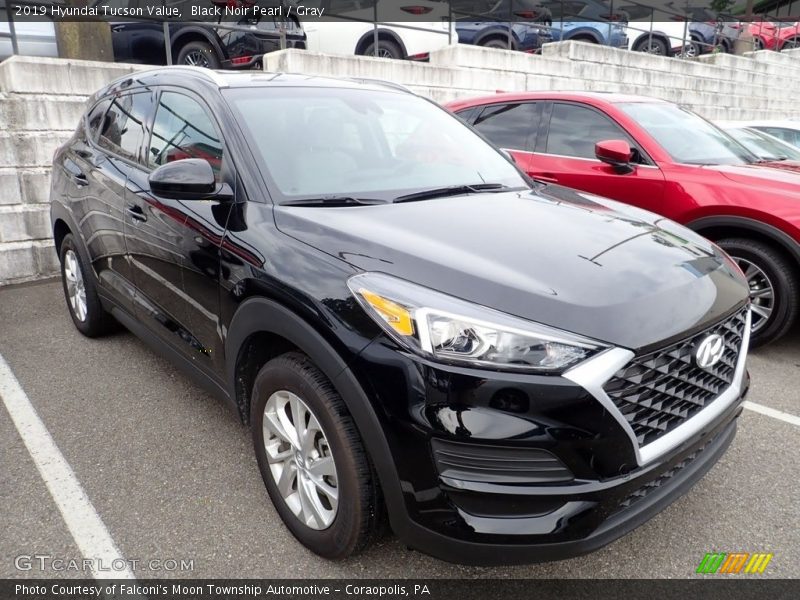 Black Noir Pearl / Gray 2019 Hyundai Tucson Value