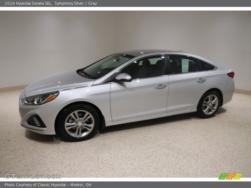 Symphony Silver / Gray 2019 Hyundai Sonata SEL