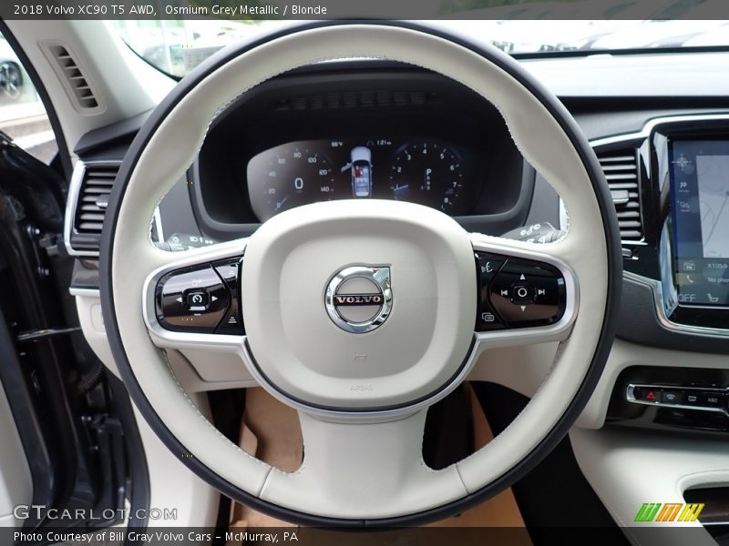 2018 XC90 T5 AWD Steering Wheel