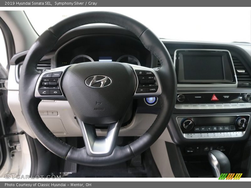 Symphony Silver / Gray 2019 Hyundai Sonata SEL