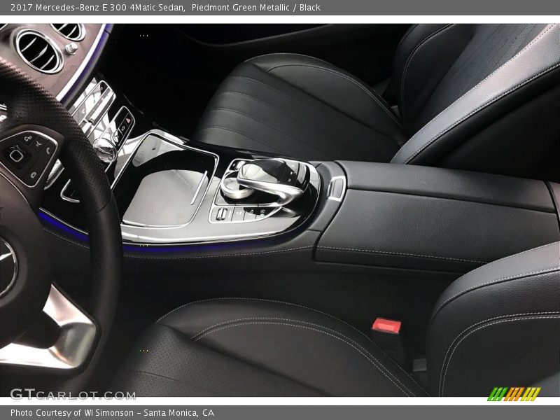 Piedmont Green Metallic / Black 2017 Mercedes-Benz E 300 4Matic Sedan
