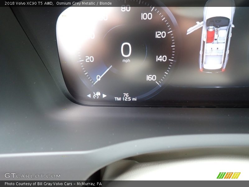 Osmium Grey Metallic / Blonde 2018 Volvo XC90 T5 AWD