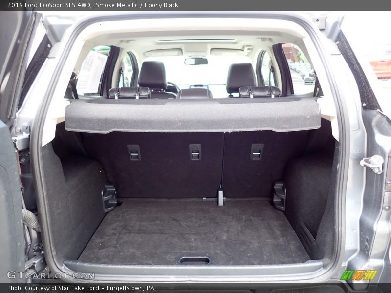 Smoke Metallic / Ebony Black 2019 Ford EcoSport SES 4WD