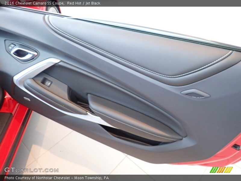 Red Hot / Jet Black 2016 Chevrolet Camaro SS Coupe