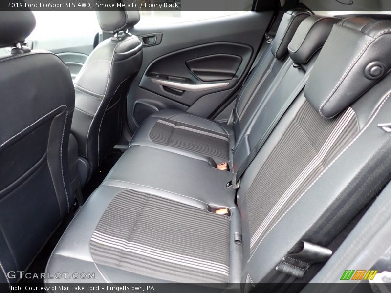 Smoke Metallic / Ebony Black 2019 Ford EcoSport SES 4WD
