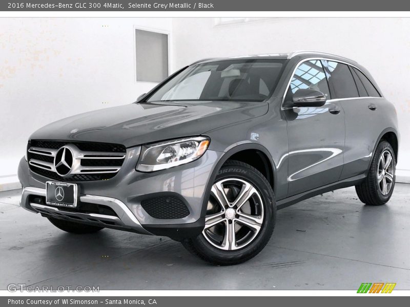 Selenite Grey Metallic / Black 2016 Mercedes-Benz GLC 300 4Matic