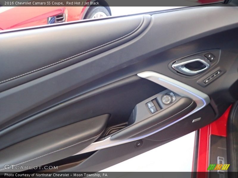 Red Hot / Jet Black 2016 Chevrolet Camaro SS Coupe