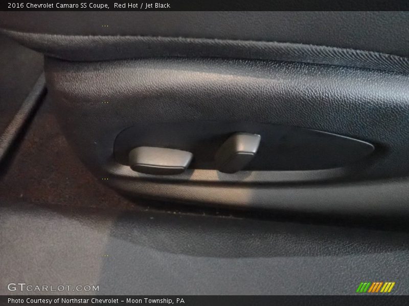 Red Hot / Jet Black 2016 Chevrolet Camaro SS Coupe