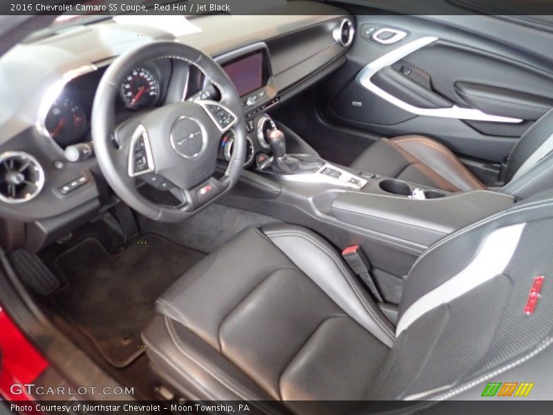 Red Hot / Jet Black 2016 Chevrolet Camaro SS Coupe
