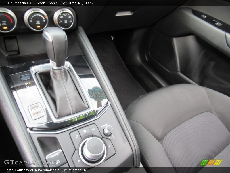 Sonic Silver Metallic / Black 2019 Mazda CX-5 Sport