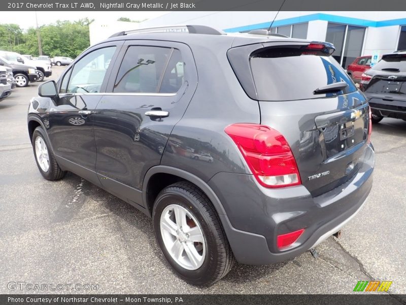 Nightfall Gray Metallic / Jet Black 2017 Chevrolet Trax LT AWD