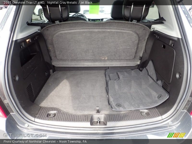 Nightfall Gray Metallic / Jet Black 2017 Chevrolet Trax LT AWD